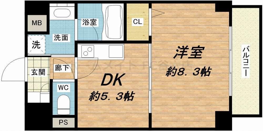 7階の間取り図