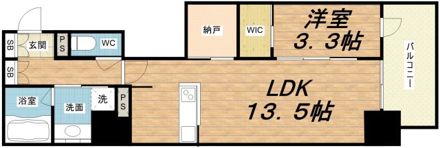 14階の間取り図