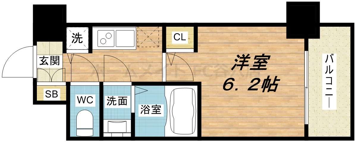 11階の間取り図