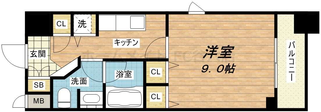 カスタリア堺筋本町(7階 / 南 / 1K)の外観 カスタリア堺筋本町(7階 / 南 / 1K)の外観
