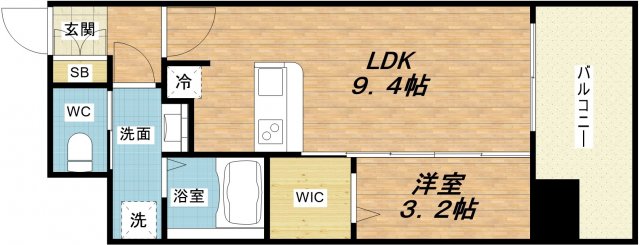 14階の間取り図