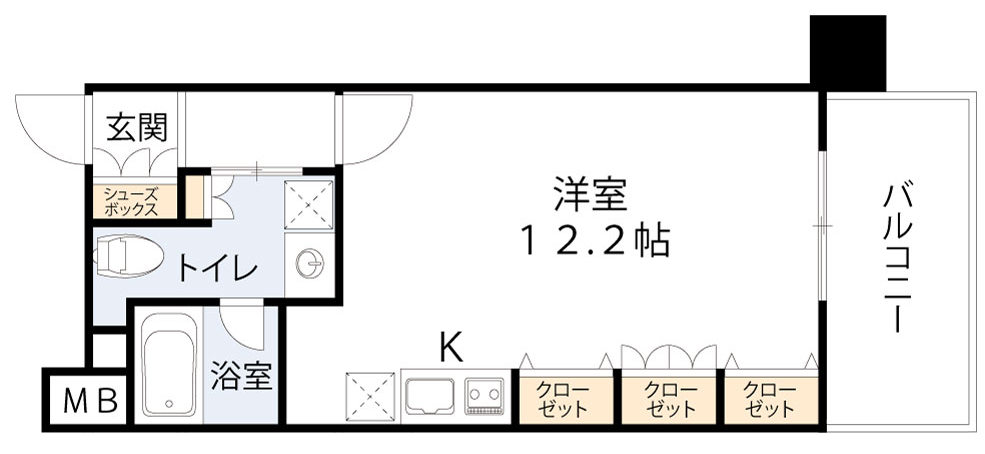 レジュールアッシュ福島(4階 / - / ワンルーム)の外観 レジュールアッシュ福島(4階 / - / ワンルーム)の外観