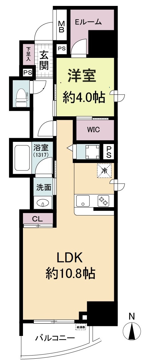 11階の間取り図