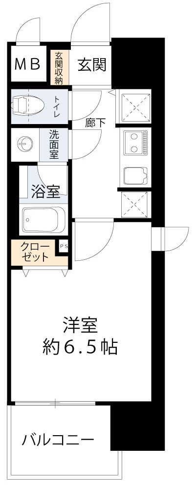 10階の間取り図