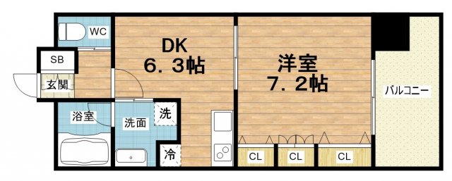 11階の間取り図