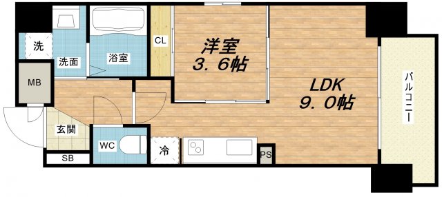 14階の間取り図