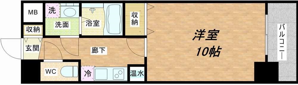11階の間取り図