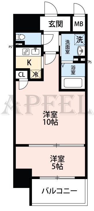 11階の間取り図
