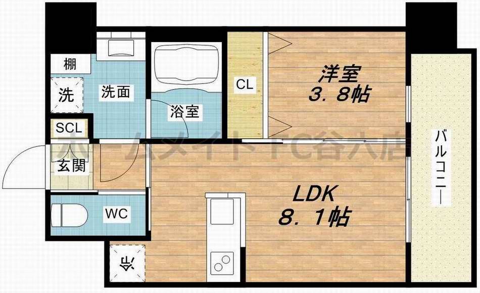 3階の間取り図