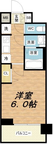 9階の間取り図
