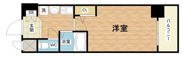 7階の間取り図