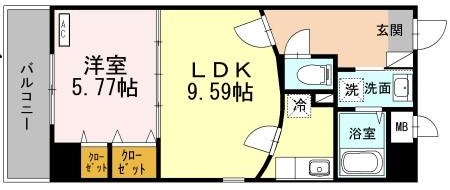 3階の間取り図