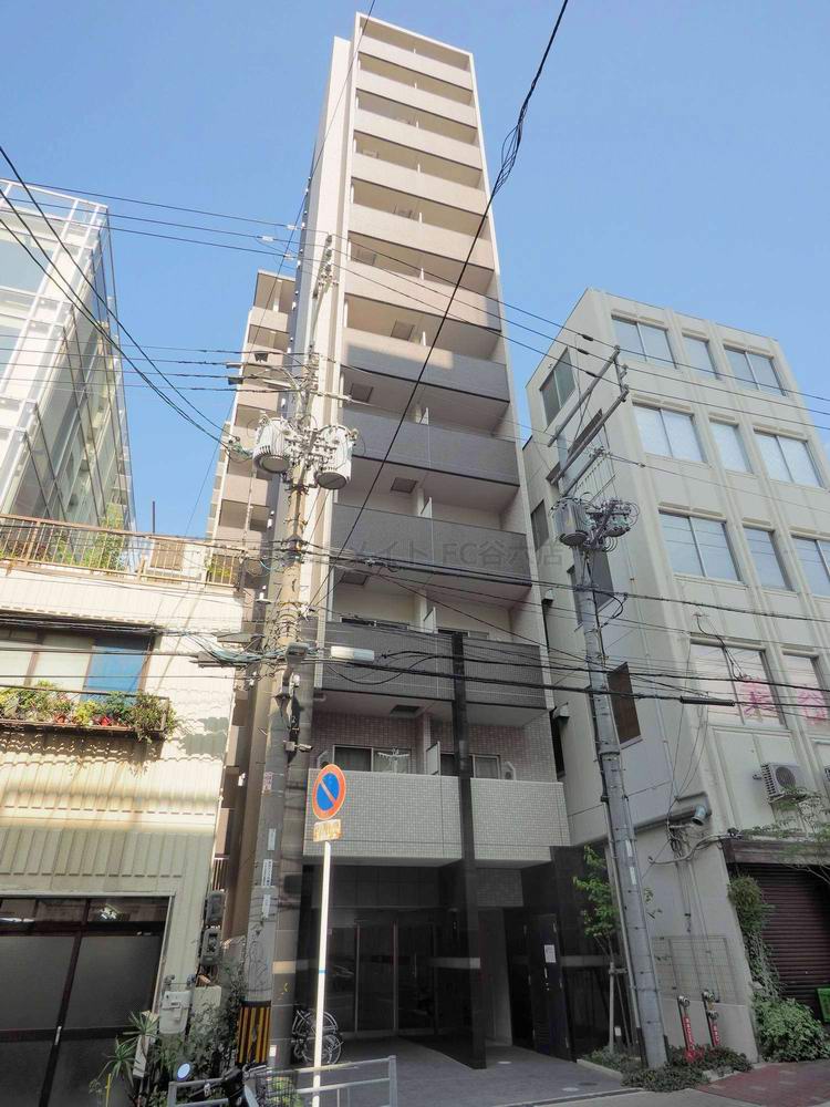レジュールアッシュ大阪城WESTの外観