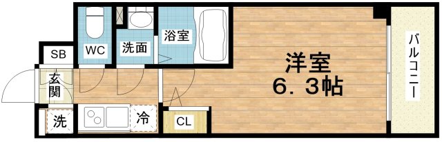 15階の間取り図