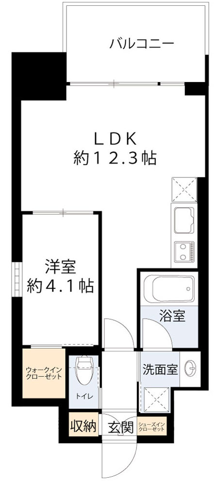 3階の間取り図