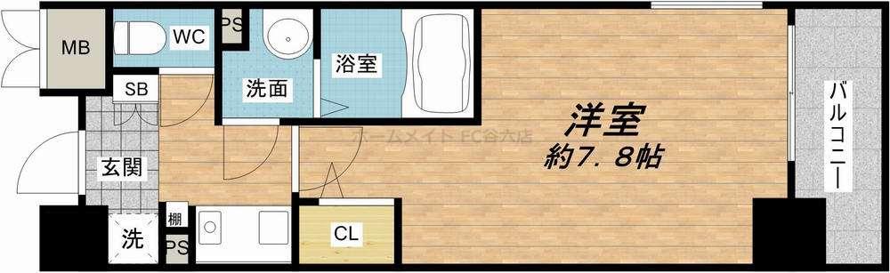 3階の間取り図