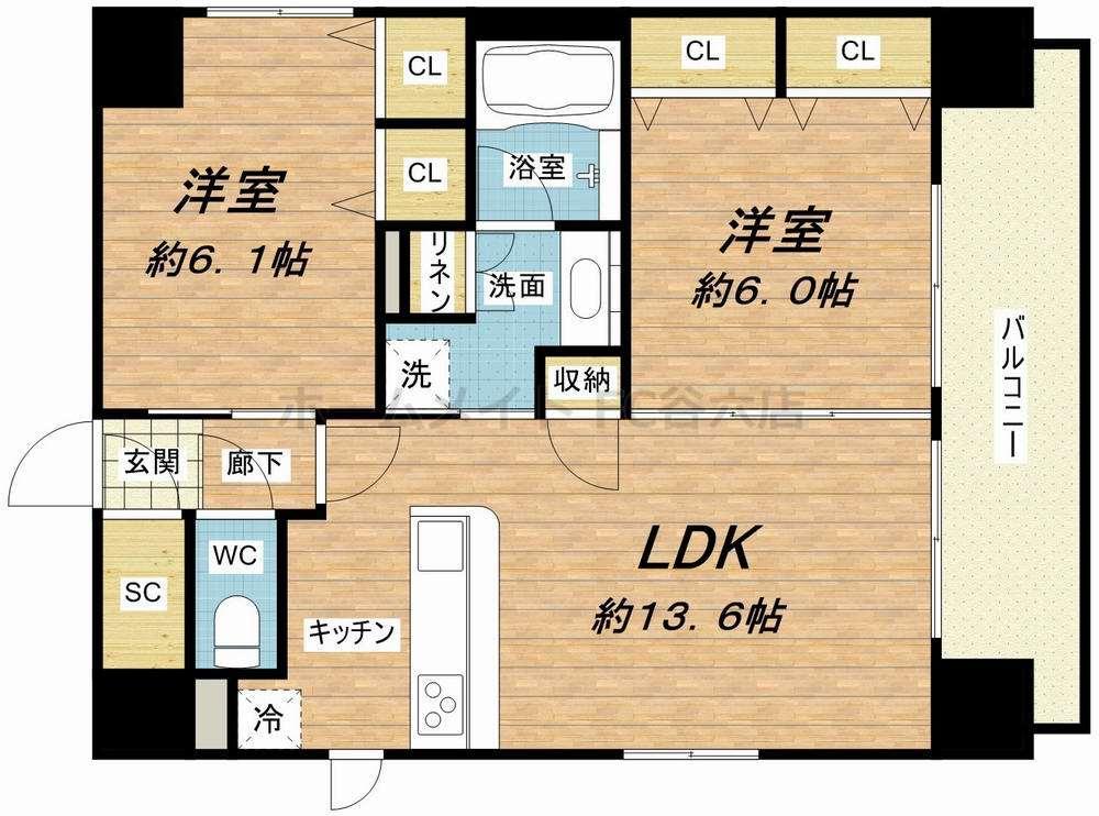 11階の間取り図