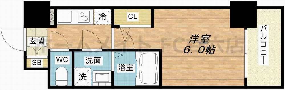 11階の間取り図