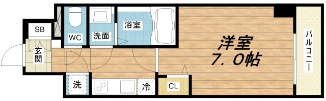 14階の間取り図