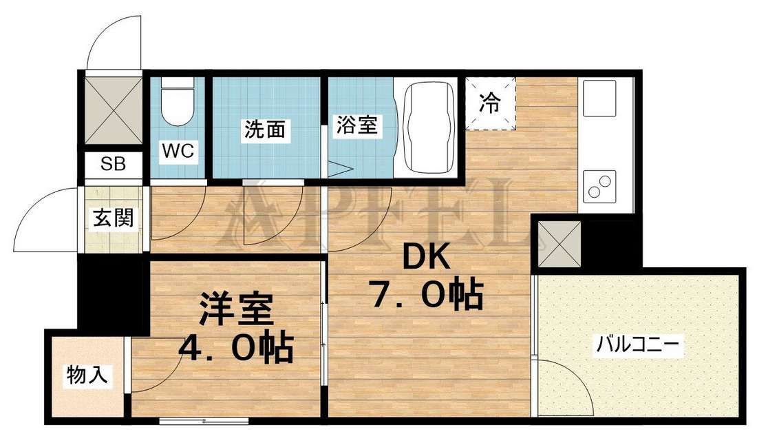 10階の間取り図