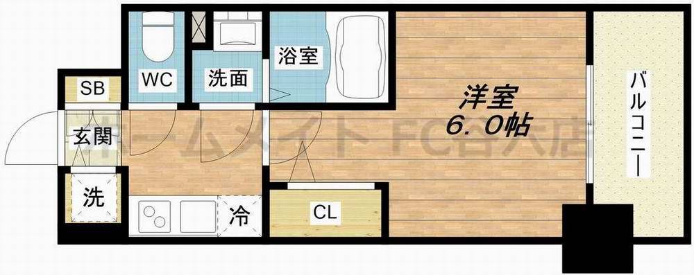 11階の間取り図