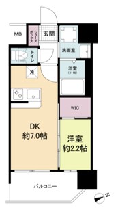 7階の間取り図