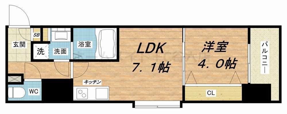 3階の間取り図