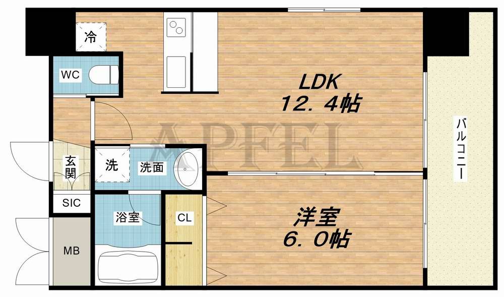 9階の間取り図