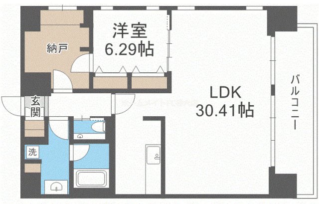 15階の間取り図