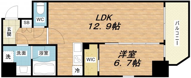 11階の間取り図