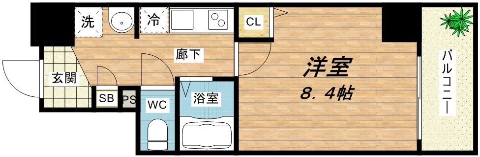 11階の間取り図