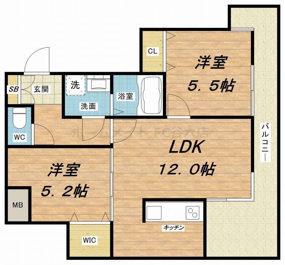 11階の間取り図