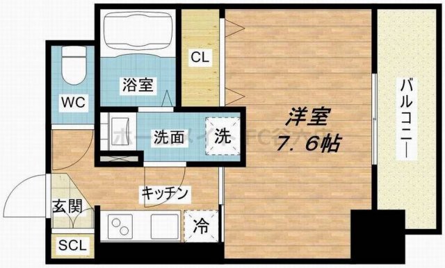 9階の間取り図