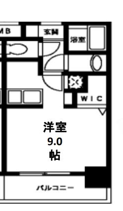 2階の間取り図