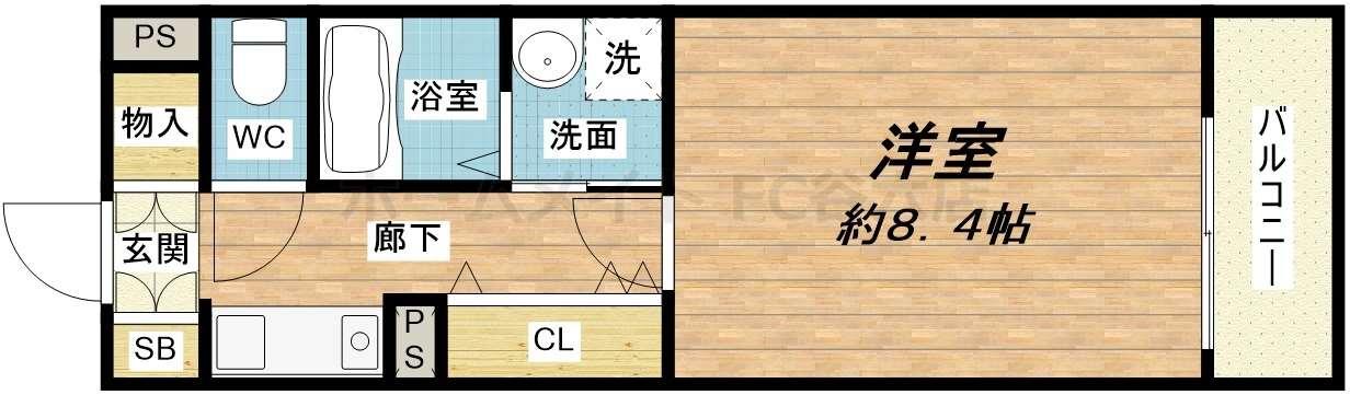 7階の間取り図