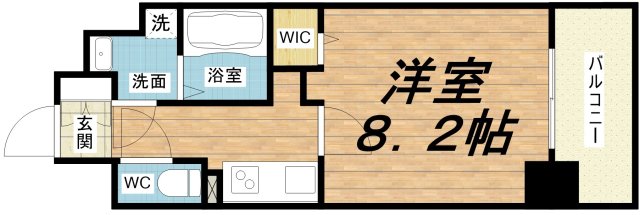 4階の間取り図