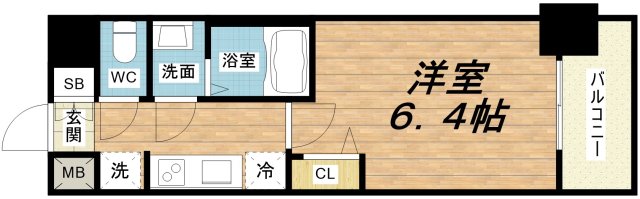 3階の間取り図