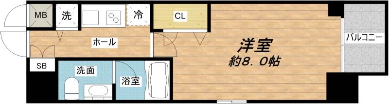 3階の間取り図