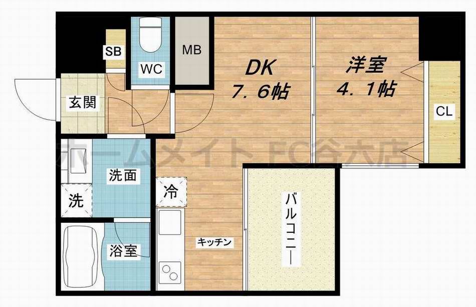 10階の間取り図