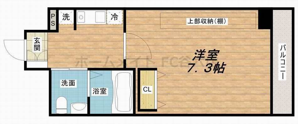 2階の間取り図