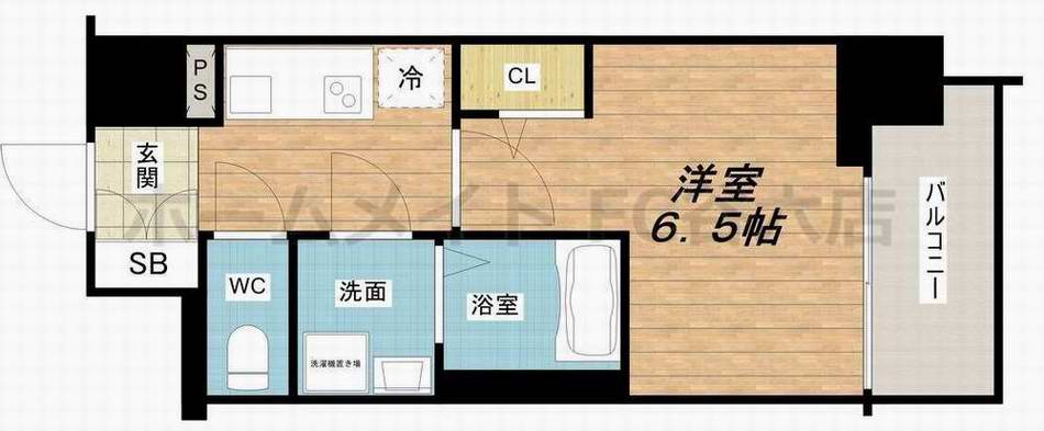 10階の間取り図