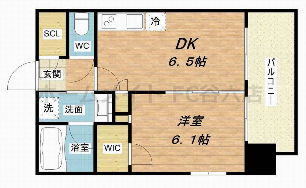 5階の間取り図