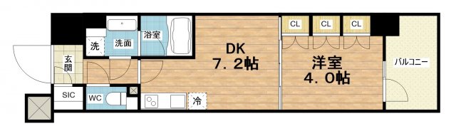 11階の間取り図