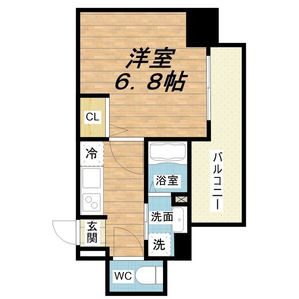 5階の間取り図