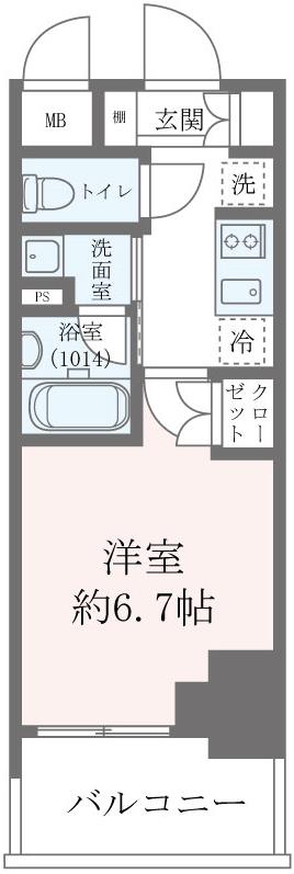 11階の間取り図