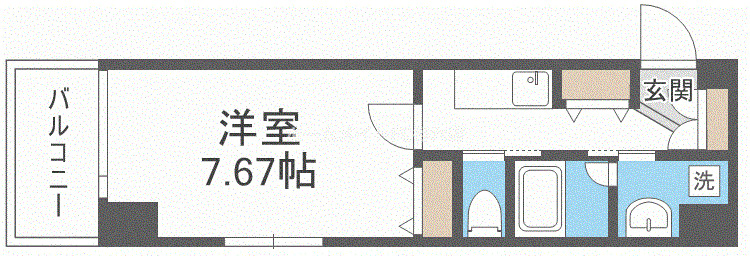 9階の間取り図