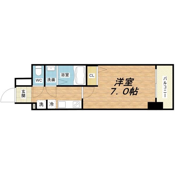 6階の間取り図
