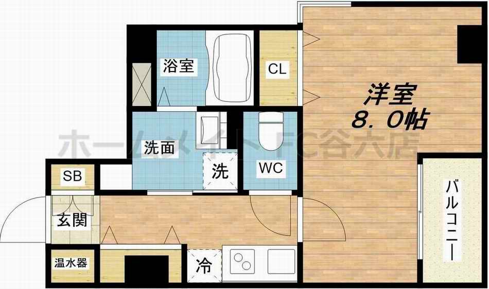 5階の間取り図