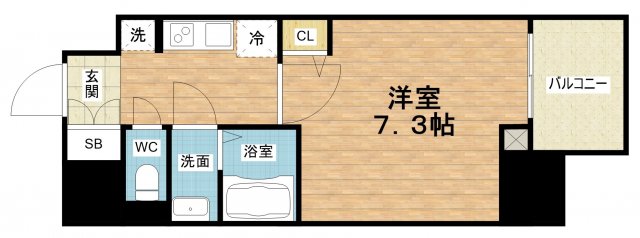 14階の間取り図