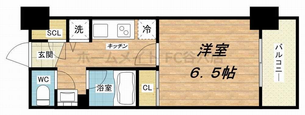 10階の間取り図
